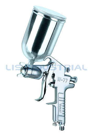 Voylet W77G HVLP Spray Gun Gravity Feed Penyembur Pembaikan Cat